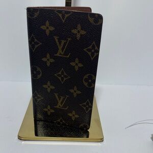 Louis Vuitton Dark Brown and Gold Monogram wallet
